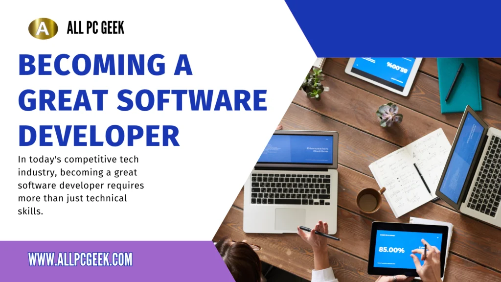 becoming great software developer